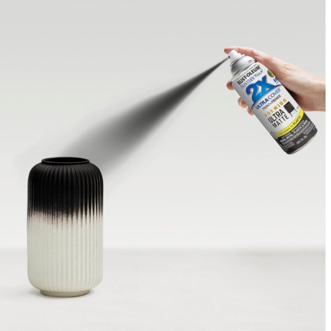 Rust-Oleum 331182 Painter’s Touch 2X Ultra Cover Spray Paint, 12 oz, Ultra Matte