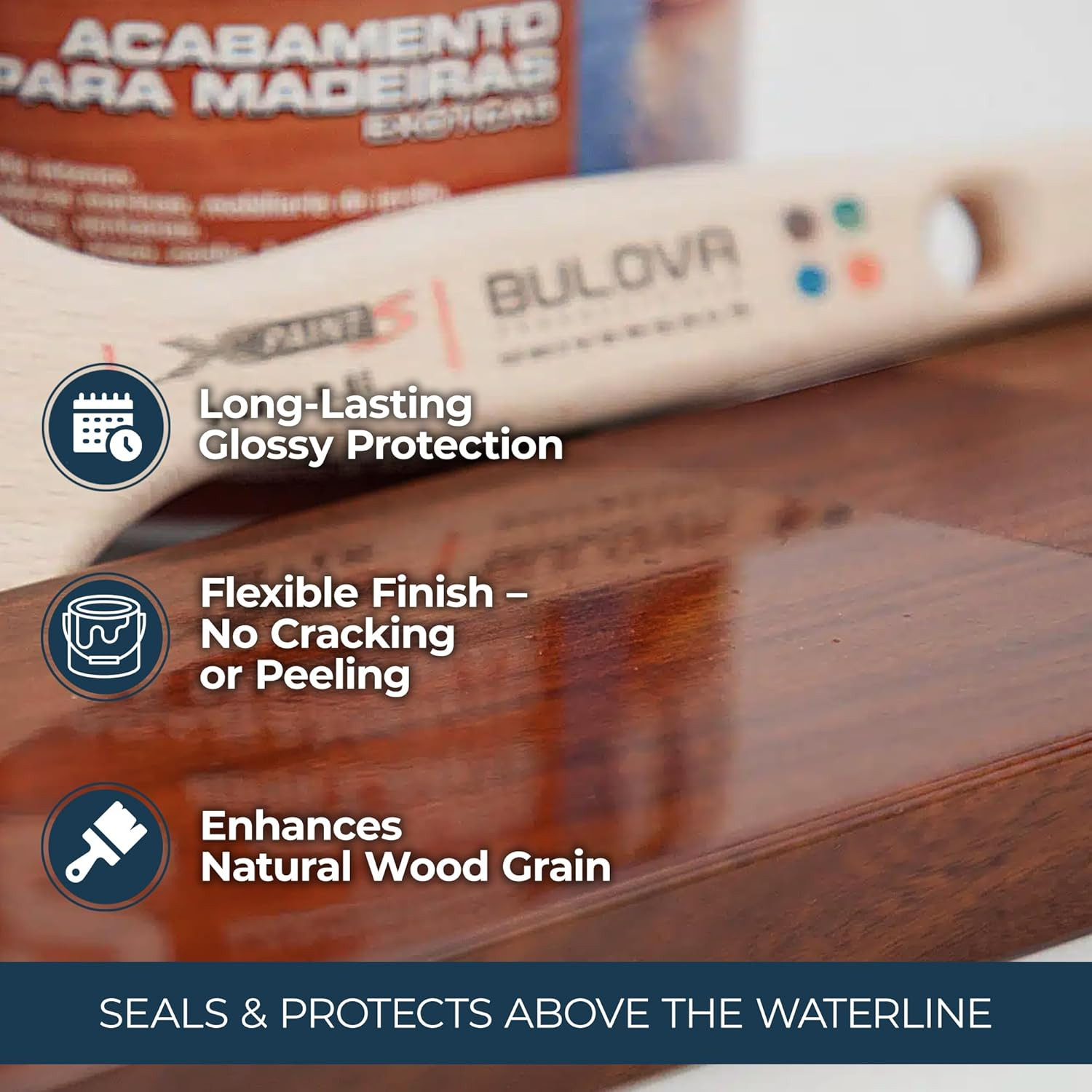 Deks Olje D2 Marine Varnish – High Gloss for Wood & Metal Surfaces