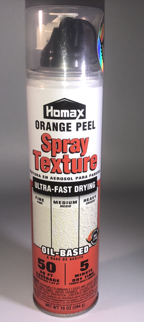 Homax 4050 Wall Textured Spray Patch,White, Orange Peel,10 Oz.-SHIP SAME BUS DAY