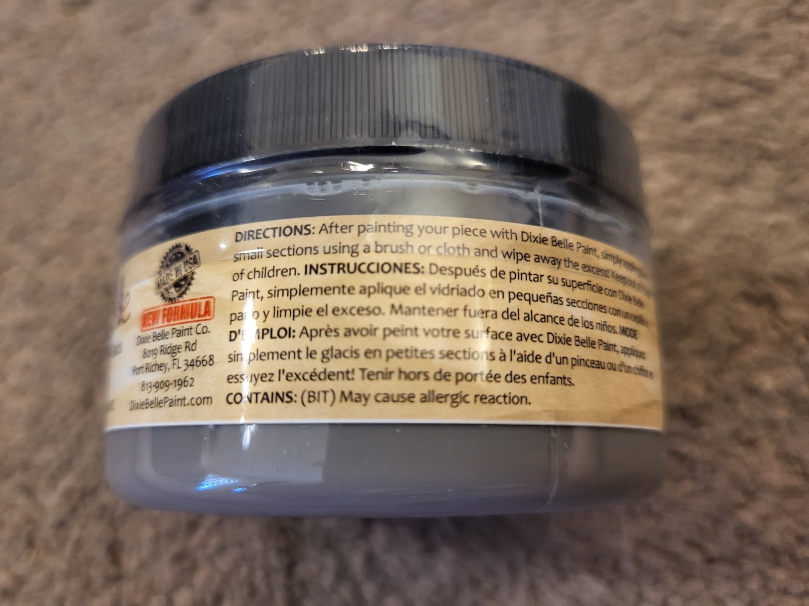 Dixie Belle Glaze GRUNGE 4 oz NEW