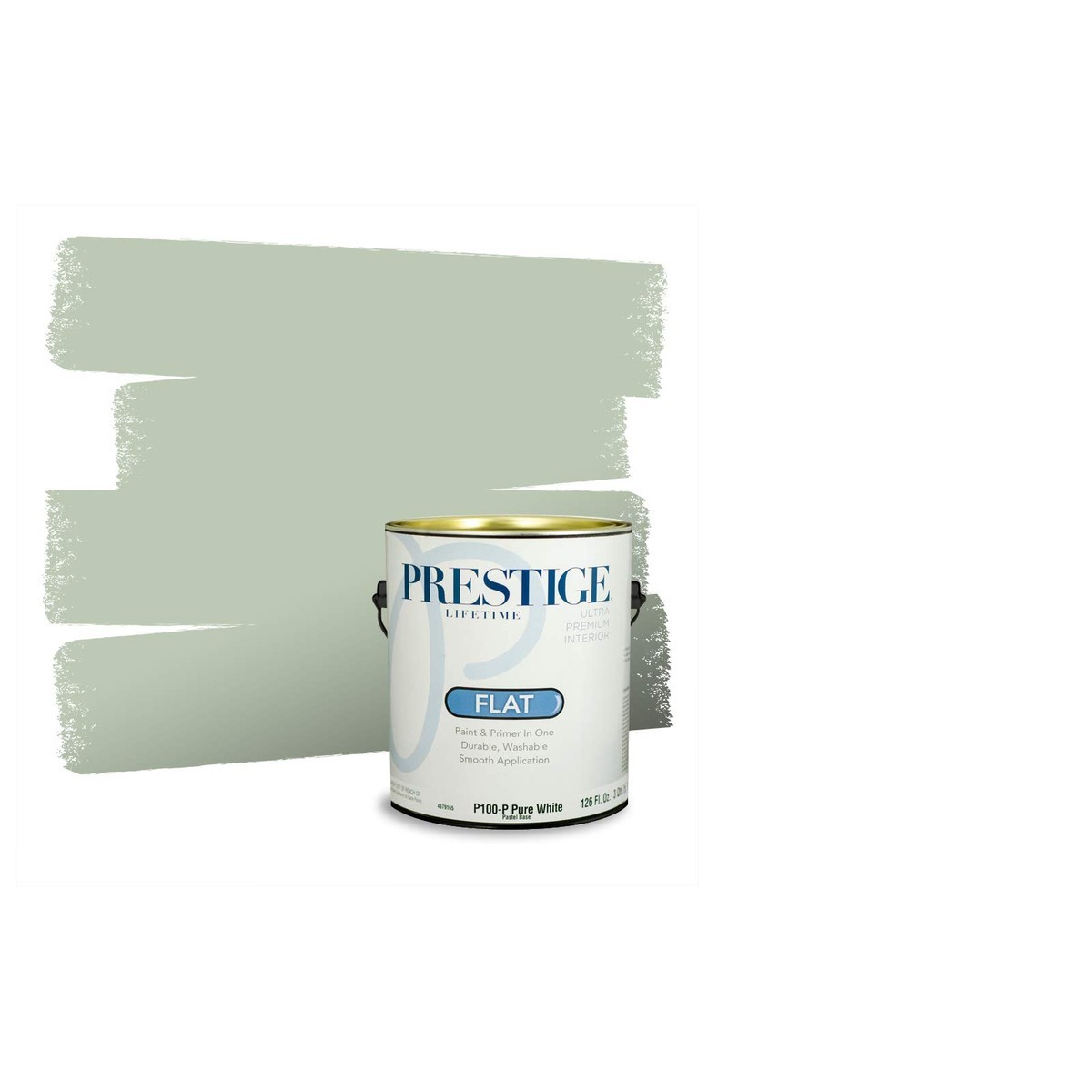 PRESTIGE Interior Paint and Premiumr In One 1-Gallon Flat Valspar Lyndhurst Shad