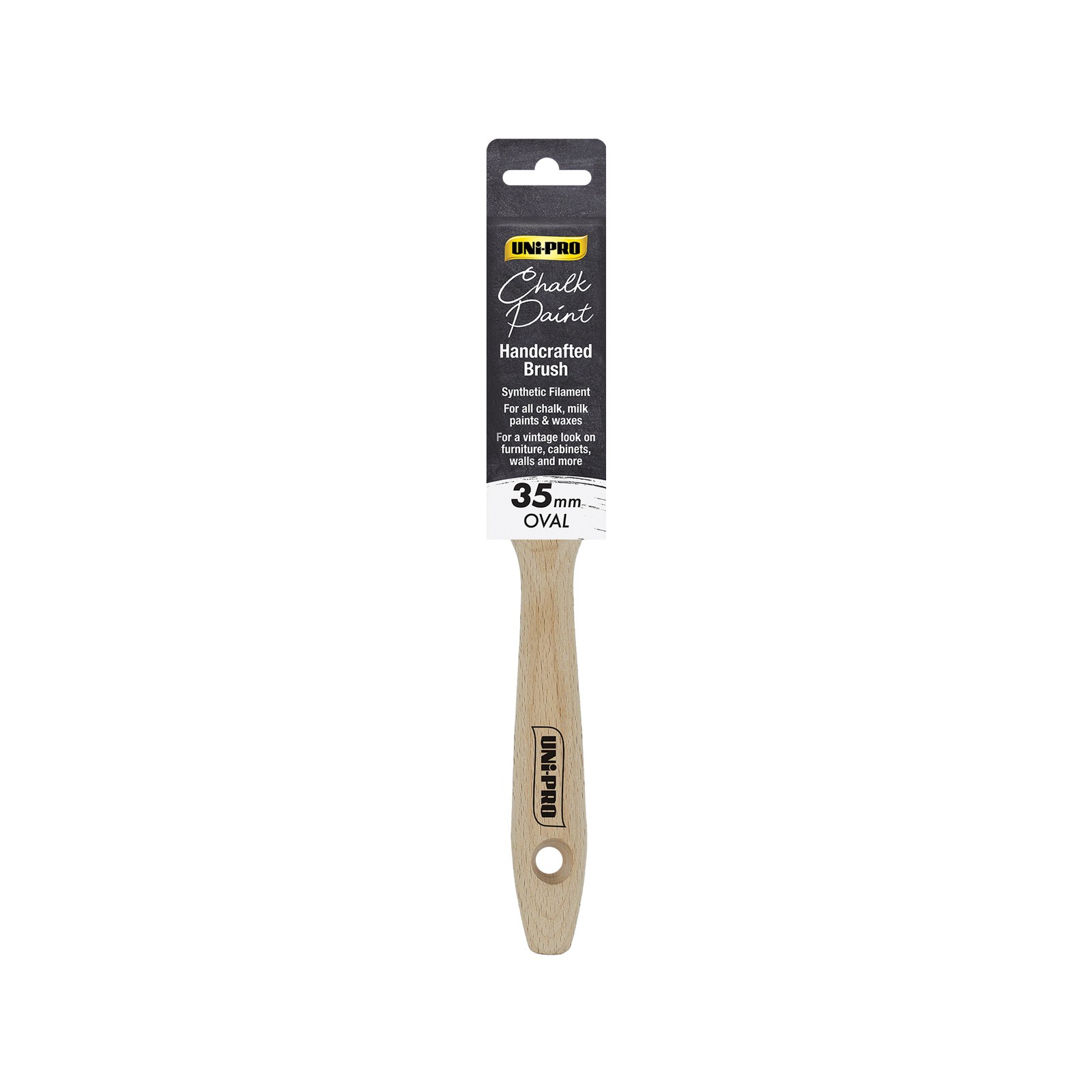 UNi-PRO 35mm Oval Chalk Brush – 35mm