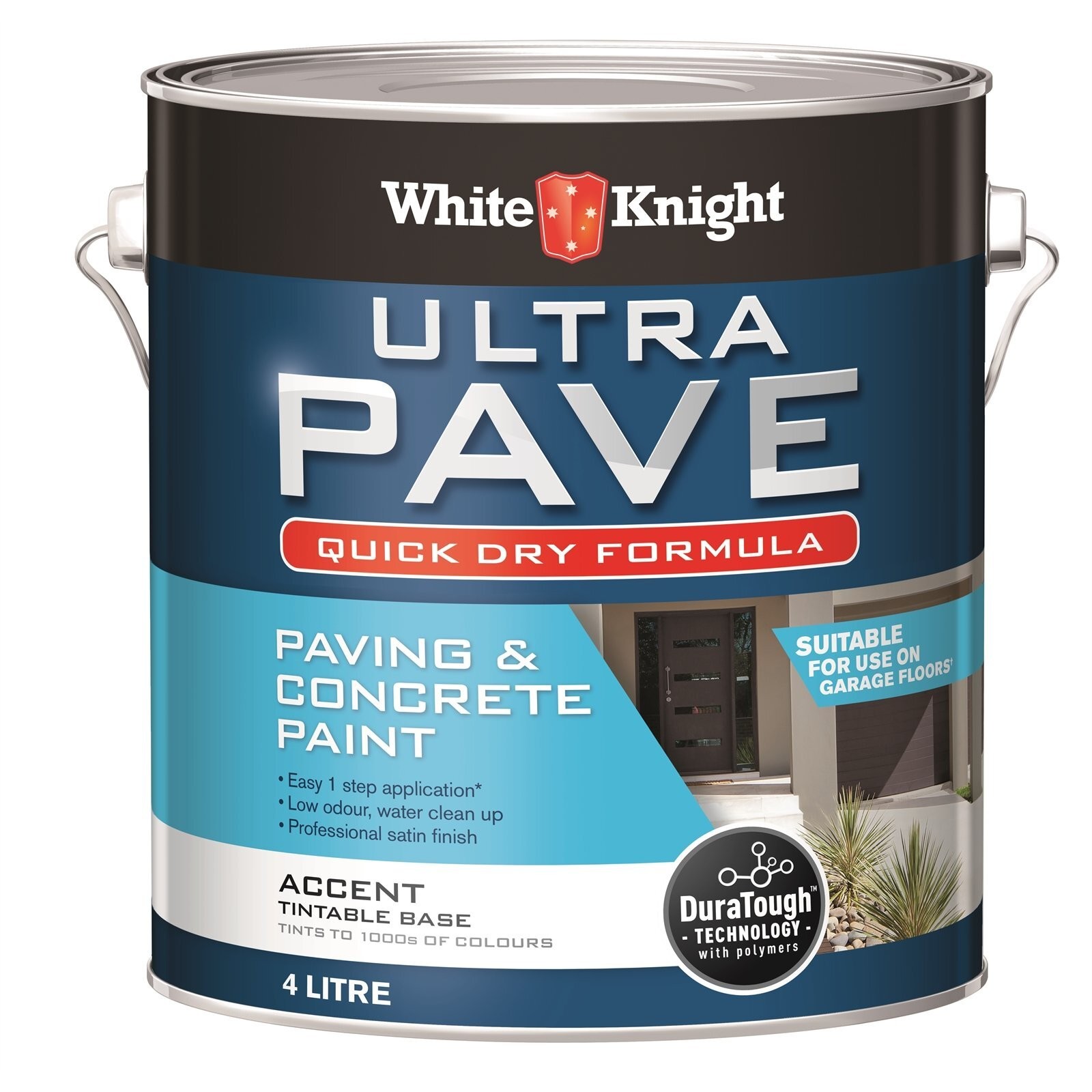 White Knight Ultra Pave 4L Accent Quick Dry Paving and Concrete Paint