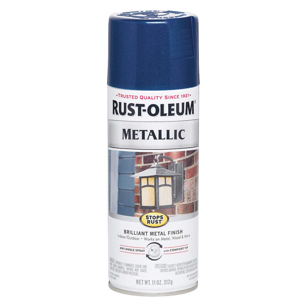 RUST-OLEUM 7251830 Spray Paint,Cobalt Blue,11 oz. 1PTF8