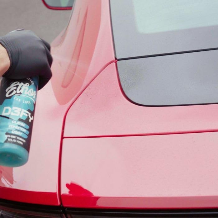 Ethos Defy – 3 in 1 Ceramic Coating – Waterless Car Wash 8 Fl Oz (Pack of 1)