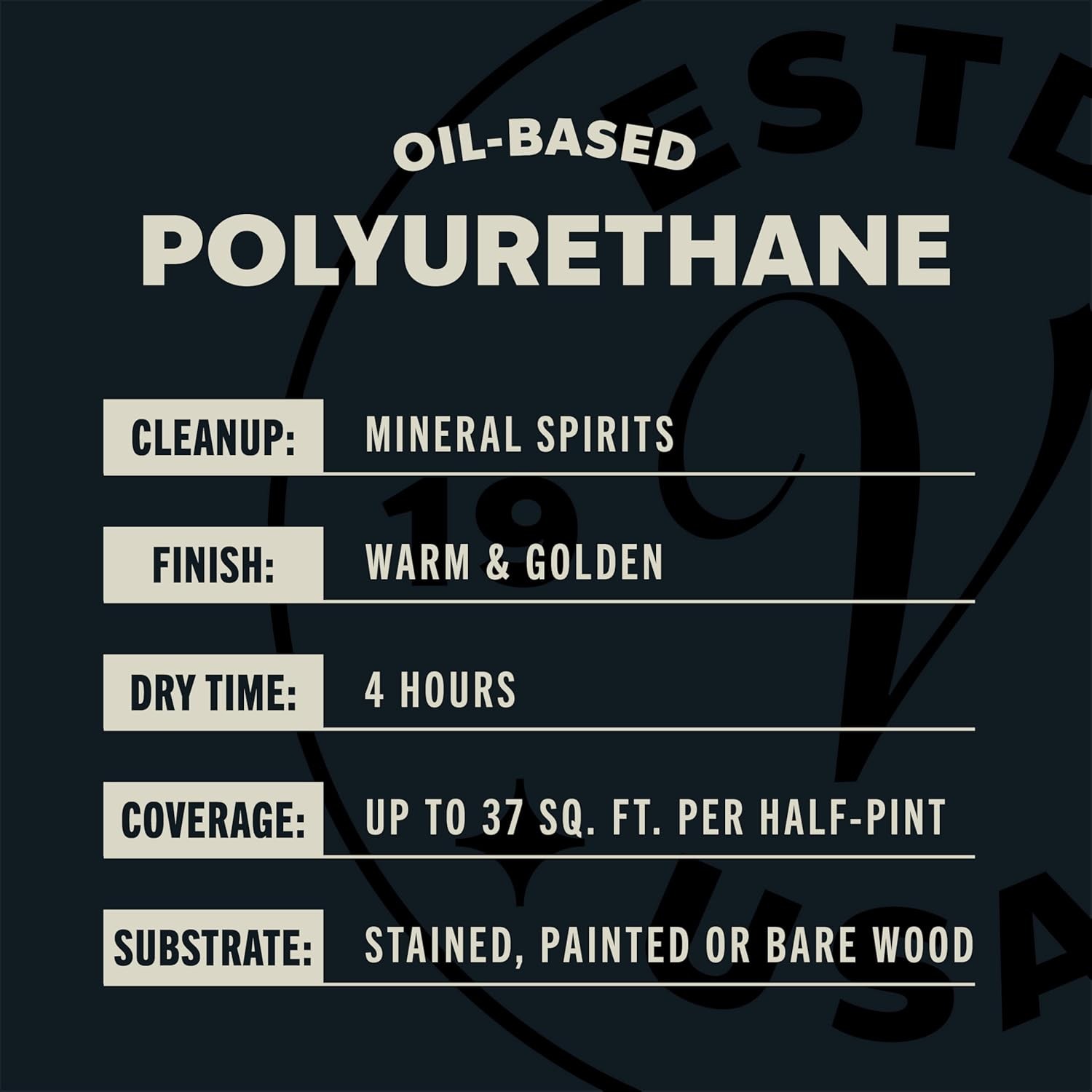 Varathane Oil-Based Ultimate Polyurethane, Half Pint, Gloss Finish