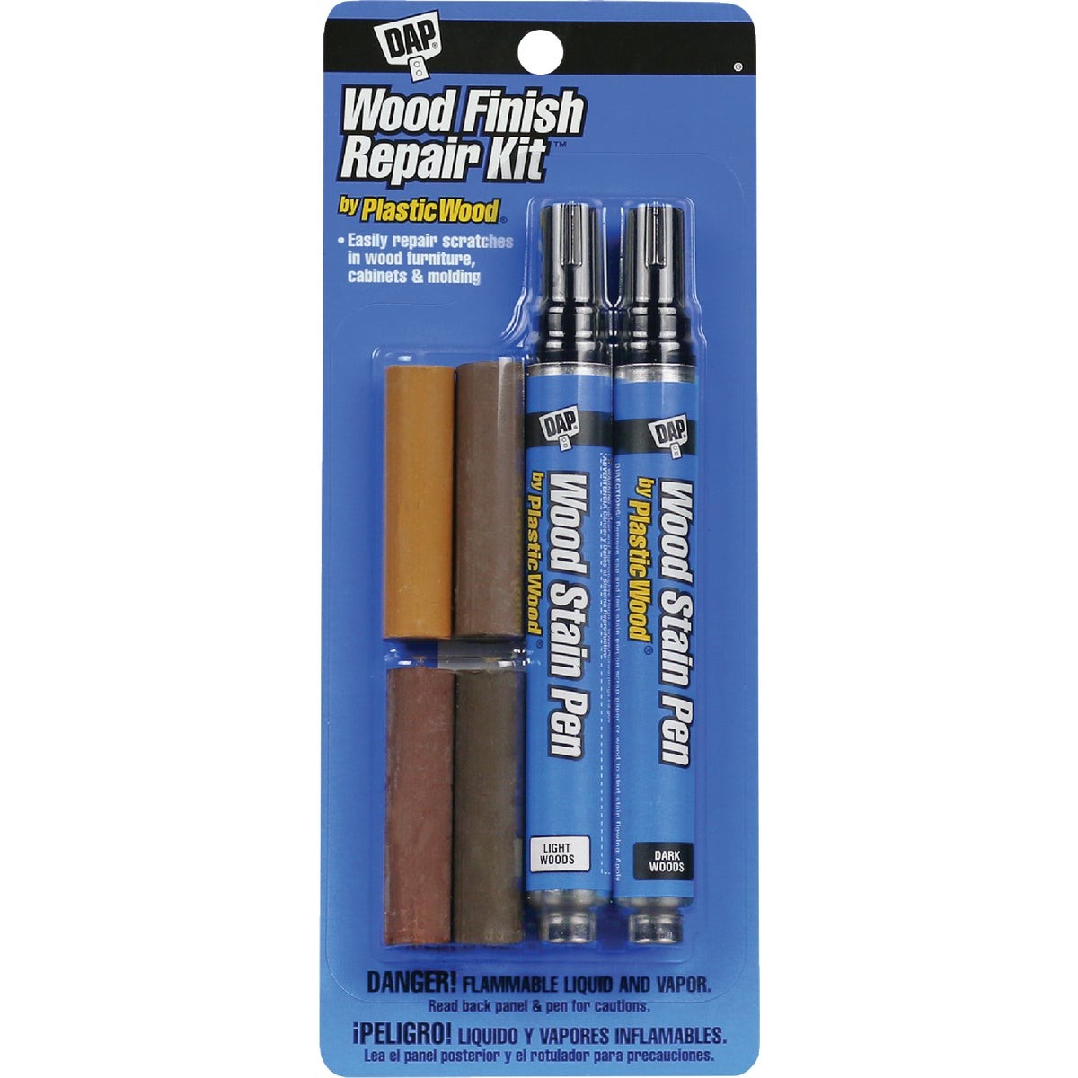 DAP Plastic Wood 6-Color Wood Repair Kit 7079804100 DAP Plastic Wood 7079804100