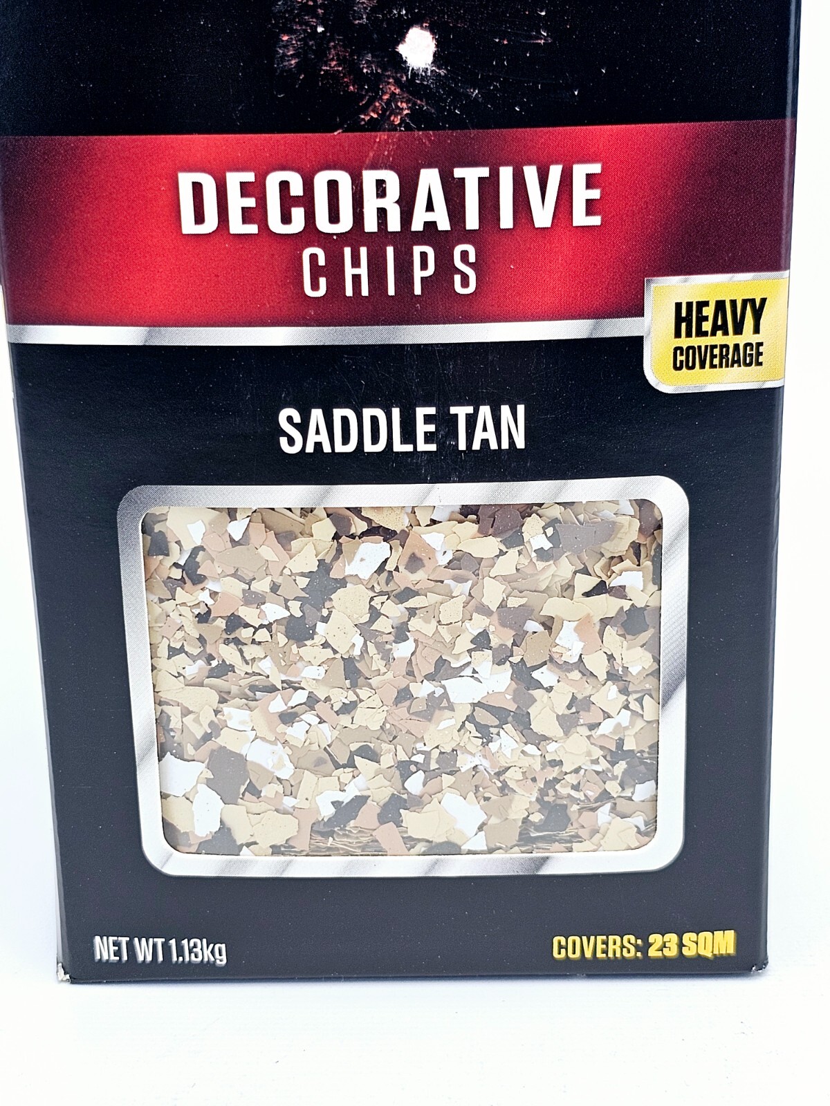 Rust Oleum Rocksolid Decorative Chips Saddle Tan 302643 Heavy Coverage 2lb Box