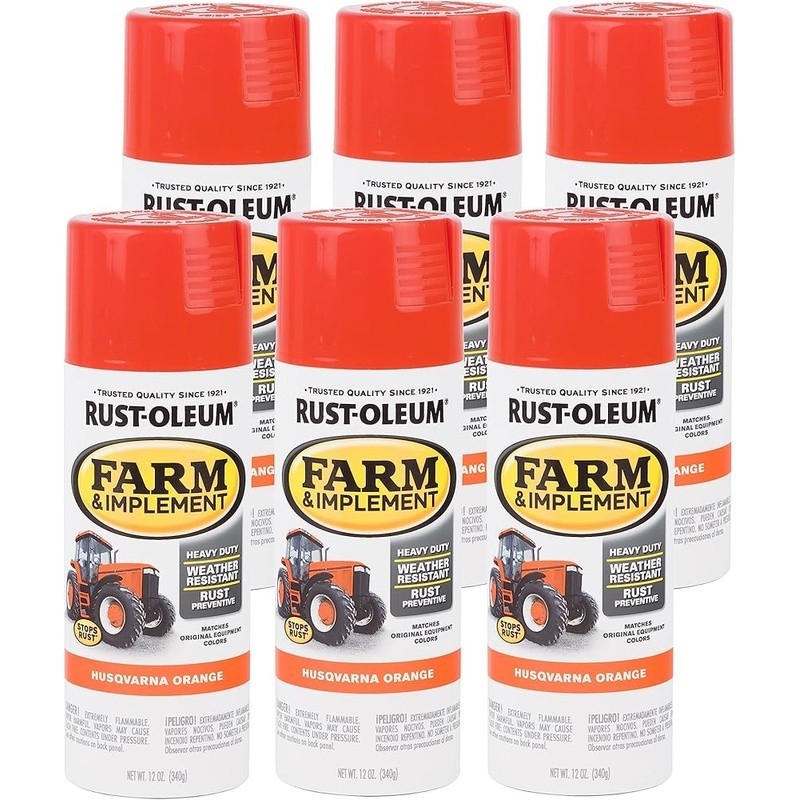 Heavy Duty Glossy Exterior Paint Farm Equipment Metal Wood Weather Resistant New