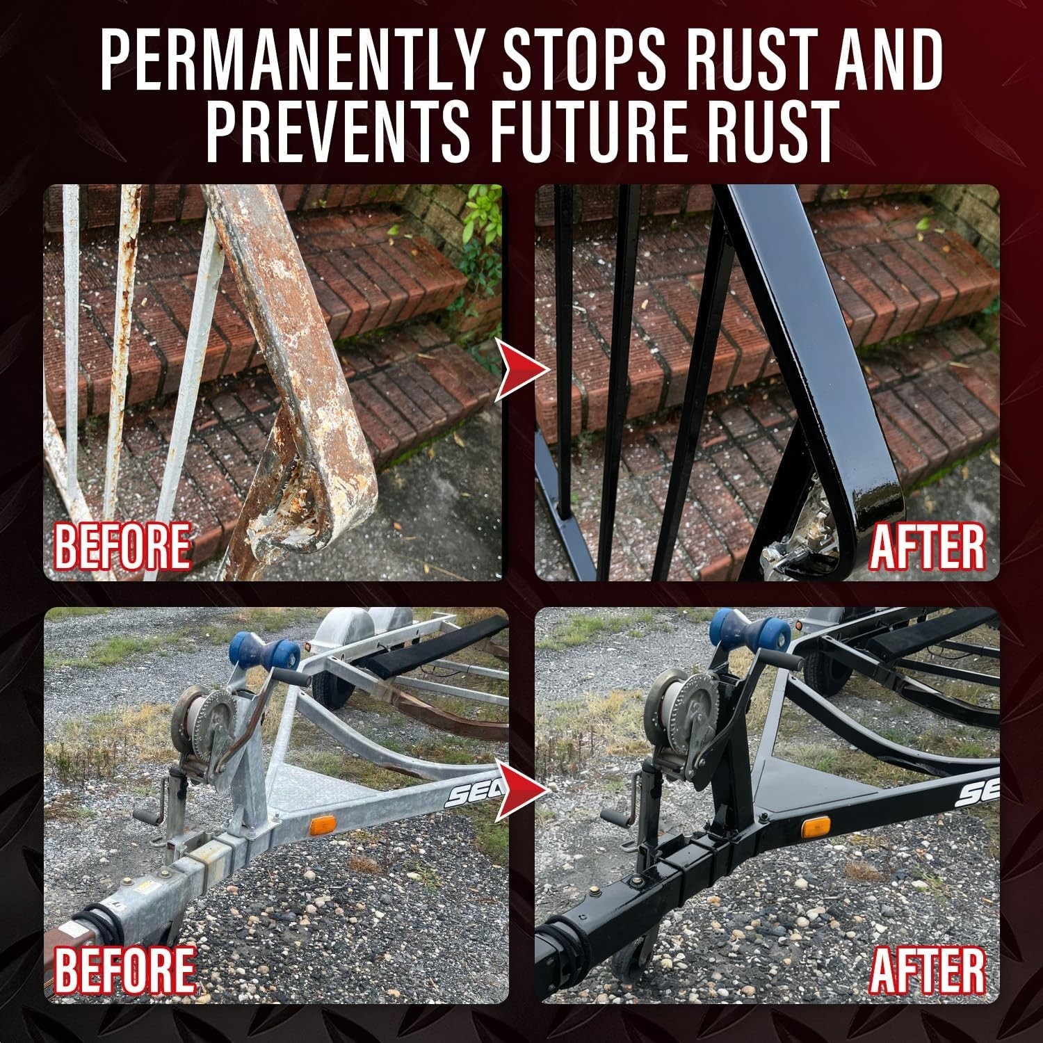 Rust Converter for Metal ,Stops & Prevents Corrosion on Metal, Rust Converter…