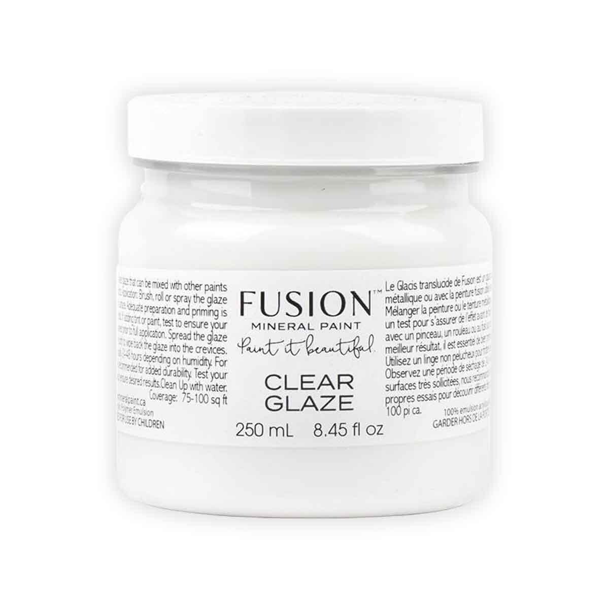 Fusion Mineral Paint – Clear Glaze 250ml