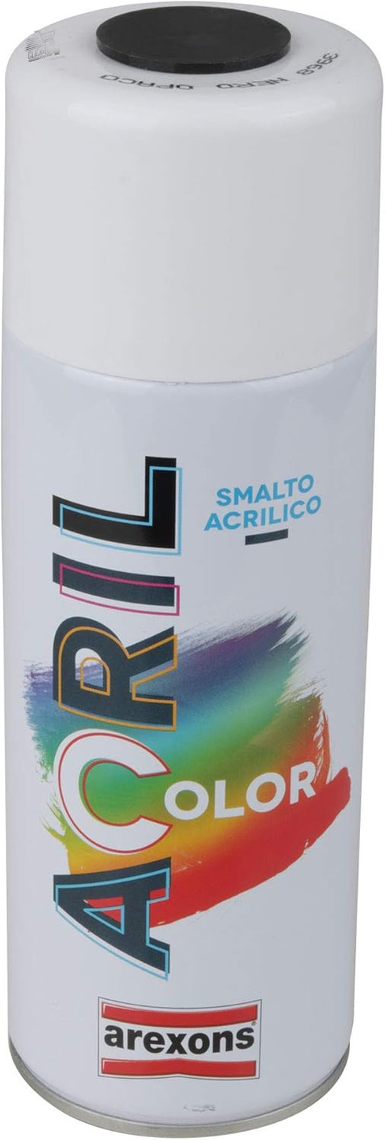 Matte Black Spray Polish RAL 9005 400ml Acrylic Paint Metal Wood Professional Wall