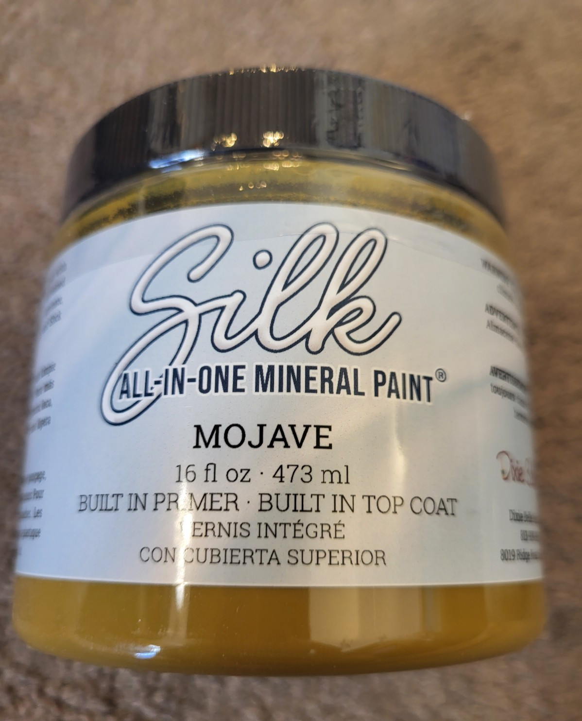 DIXIE BELLE SILK ALL IN ONE MINERAL PAINT MOJAVE 16 oz NEW