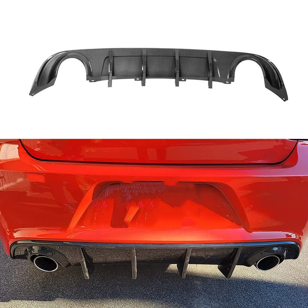Carbon Fiber Rear Bumper Lip Splitter for Charger 2015-2022 SE