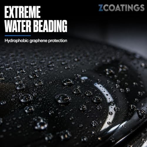 10X Diamond Graphene Ceramic Coating for Cars, 50ml Kit, 9H Hardness,