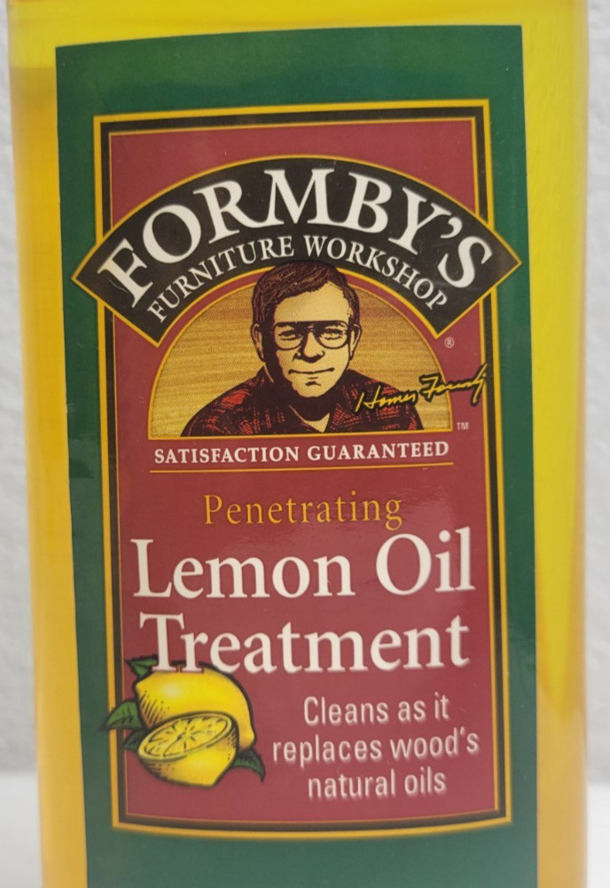 Formby’s Penetrating Lemon Oil Treatment Large 16 fl Oz Bottle.