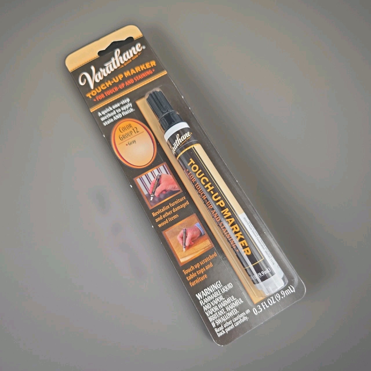 Varathane Wood Stain Touch-Up Marker For Grey Gray Rustoleum