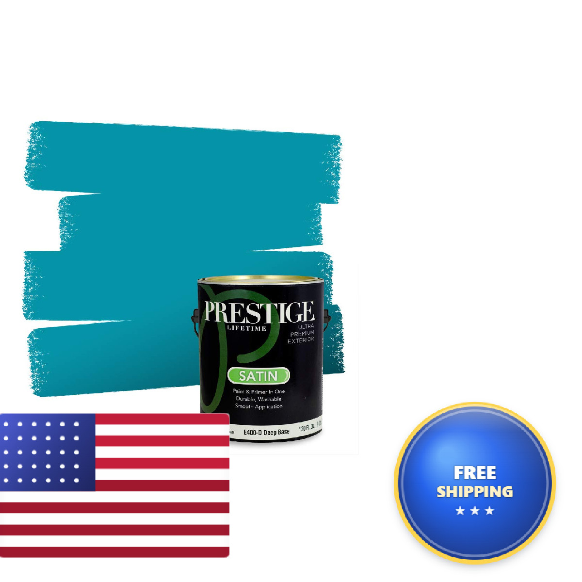 Prestige Paints Exterior Paint And Premiumr In One 1-Gallon Satin Comparable