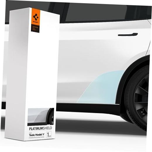 Spigen Auto Paint Protection Film [PlatinumShield] Designed for Tesla Model Y