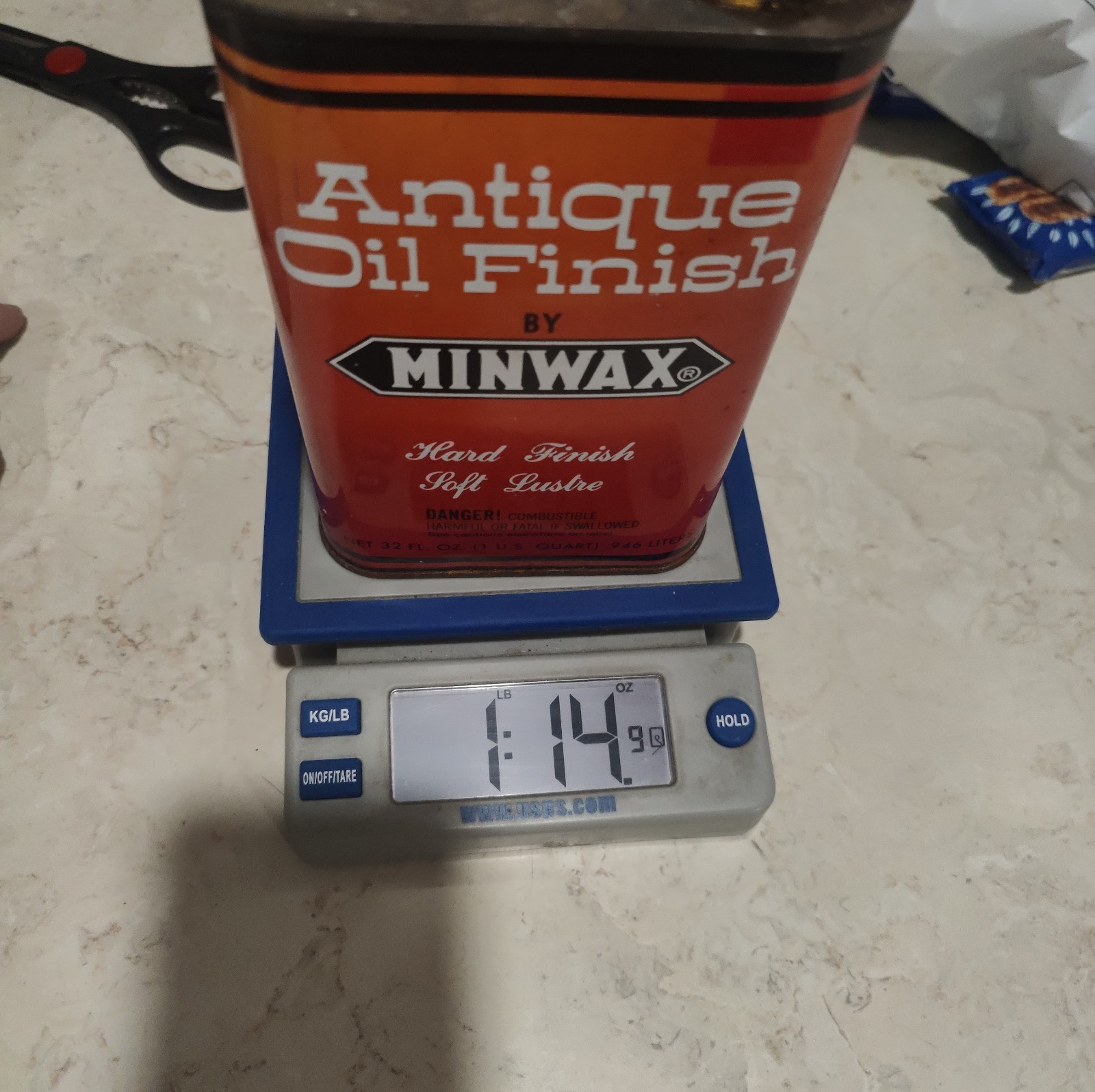Minwax Antique Oil Finish 32 oz 1 Quart Hard Finish Soft Lustre (READ)€