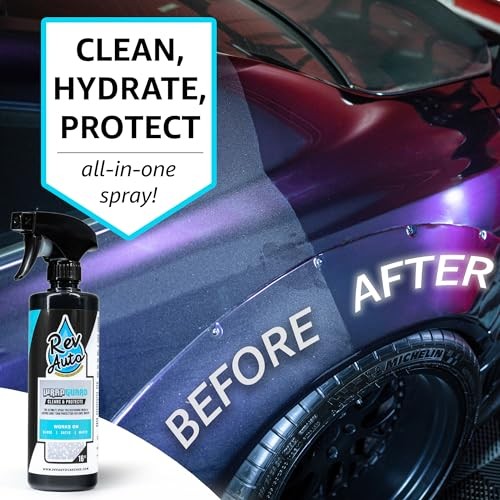 Vinyl Wrap Cleaner Kit – 3-Item Set Includes Wrap Detailer, Shampoo & Light