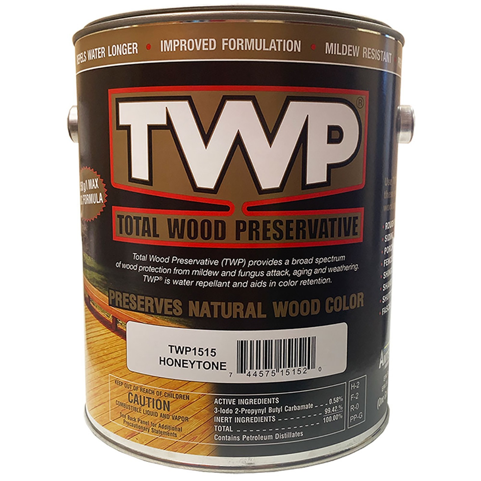 TWP 1515 Honeytone Low Voc Preservative Stain gal 2 pack
