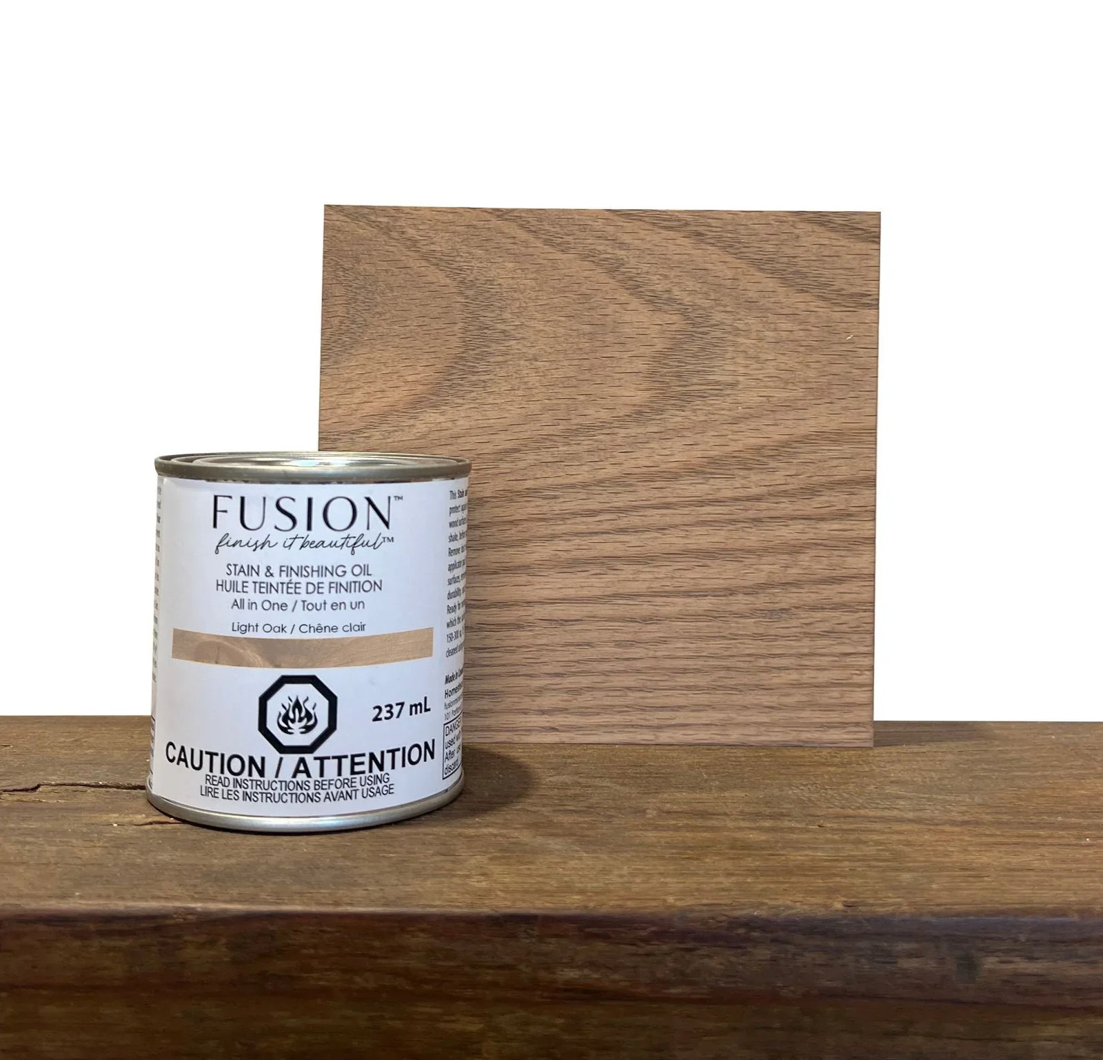 Light Oak – Stain & Finishing Oil, SFO – FUSION