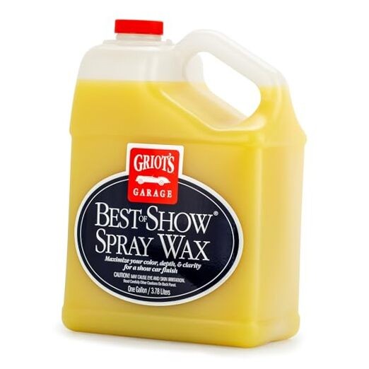Best of Show Spray Wax for Car Detailing, Works on Paint 128 Fl Oz (Pack of 1)