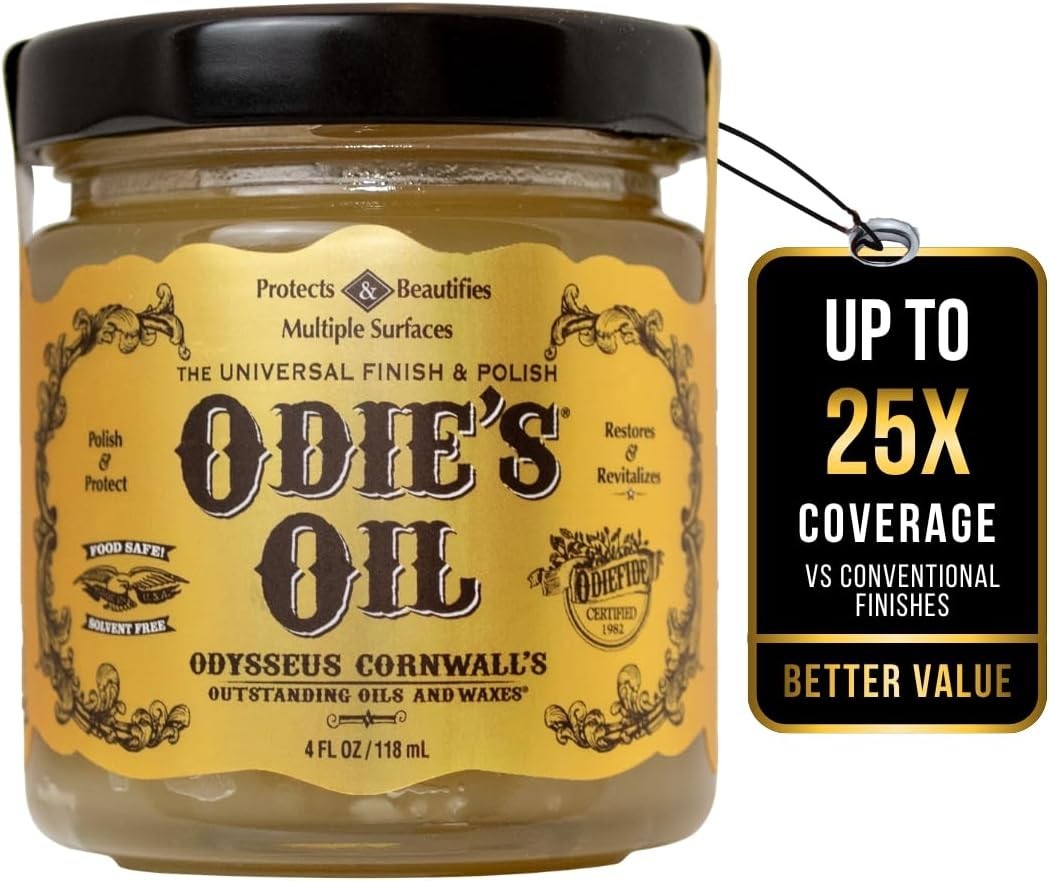 Oil – Universal Finish for Wood, Leather, Plastic, Vinyl, Metal & More – Disc…