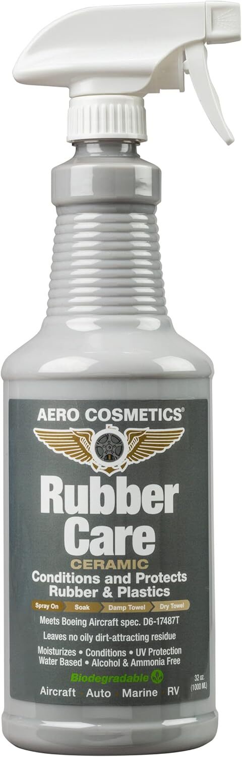 Ceramic Tire Dressing Protector, No Tire Shine, No Dirt or Brake Dust Attracting