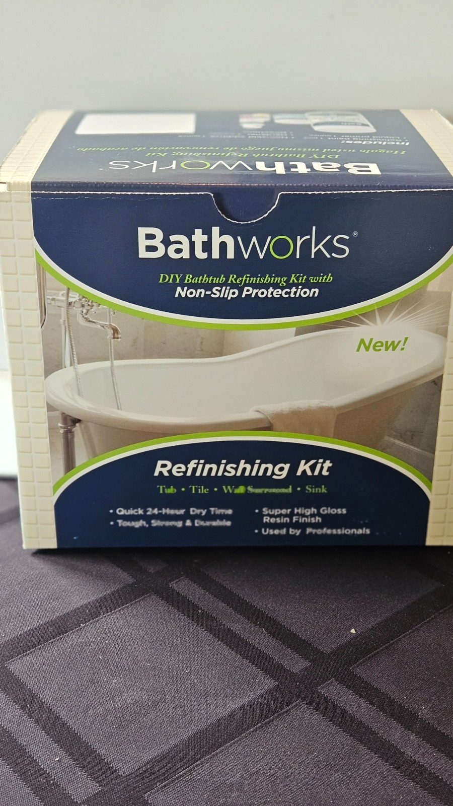 Bathworks Bathtub Refinishing Kit White Gloss