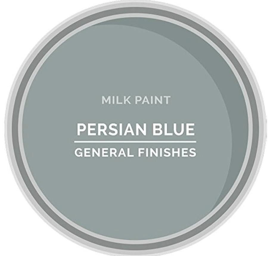 * General Finishes Water Based Persian Blue Milk Paint Pint