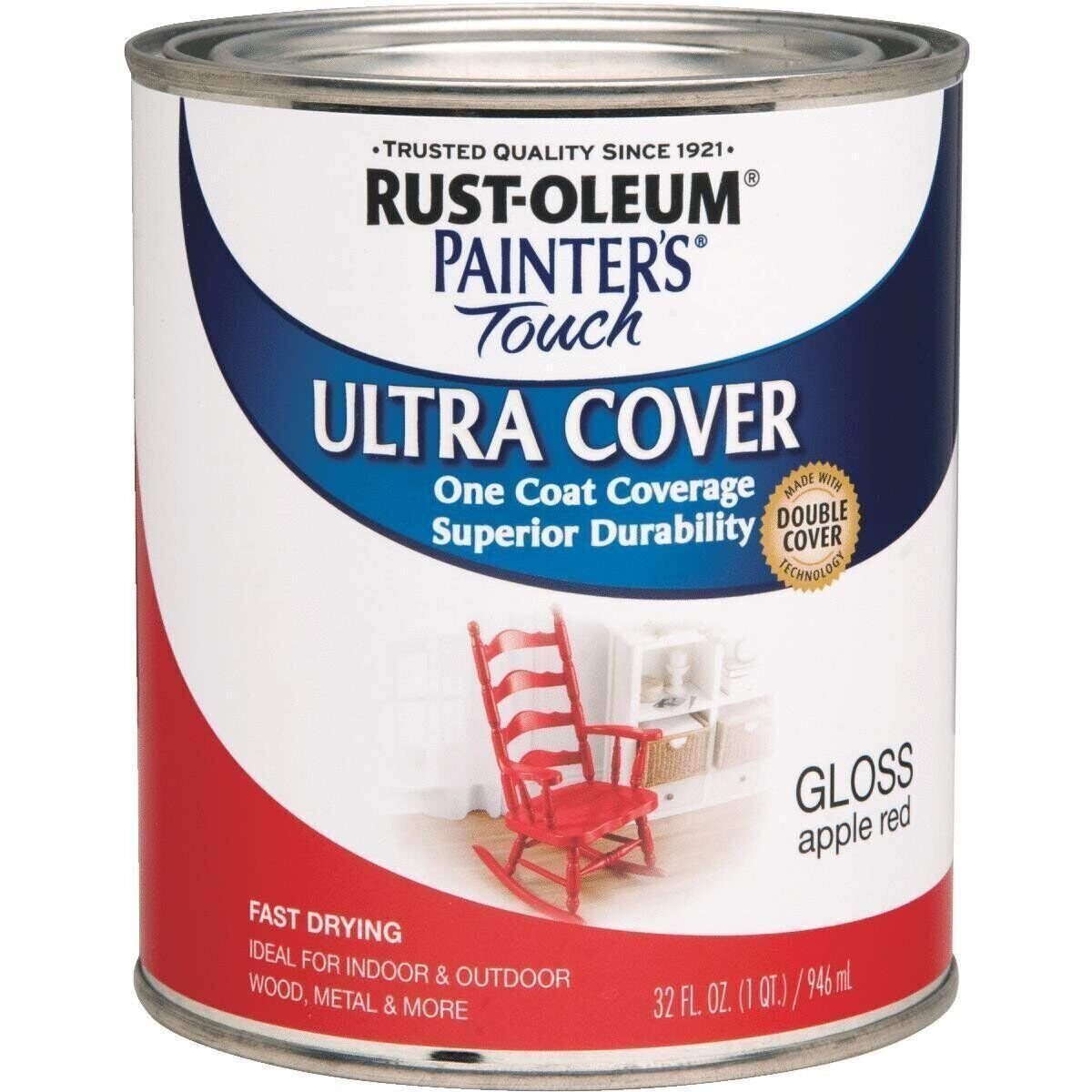 RustOleum Apple Red Latex Paint