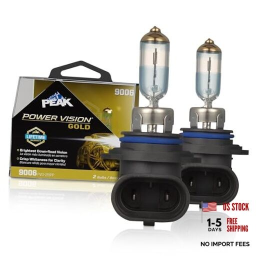 Power Vision Gold Automotive High Performance 9006/HB4 55W Headlight Best