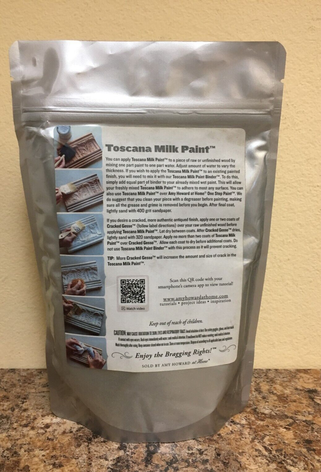 Amy Howard at Home Toscana Milk Paint Powder Venetian Green 12 oz Pk of 1