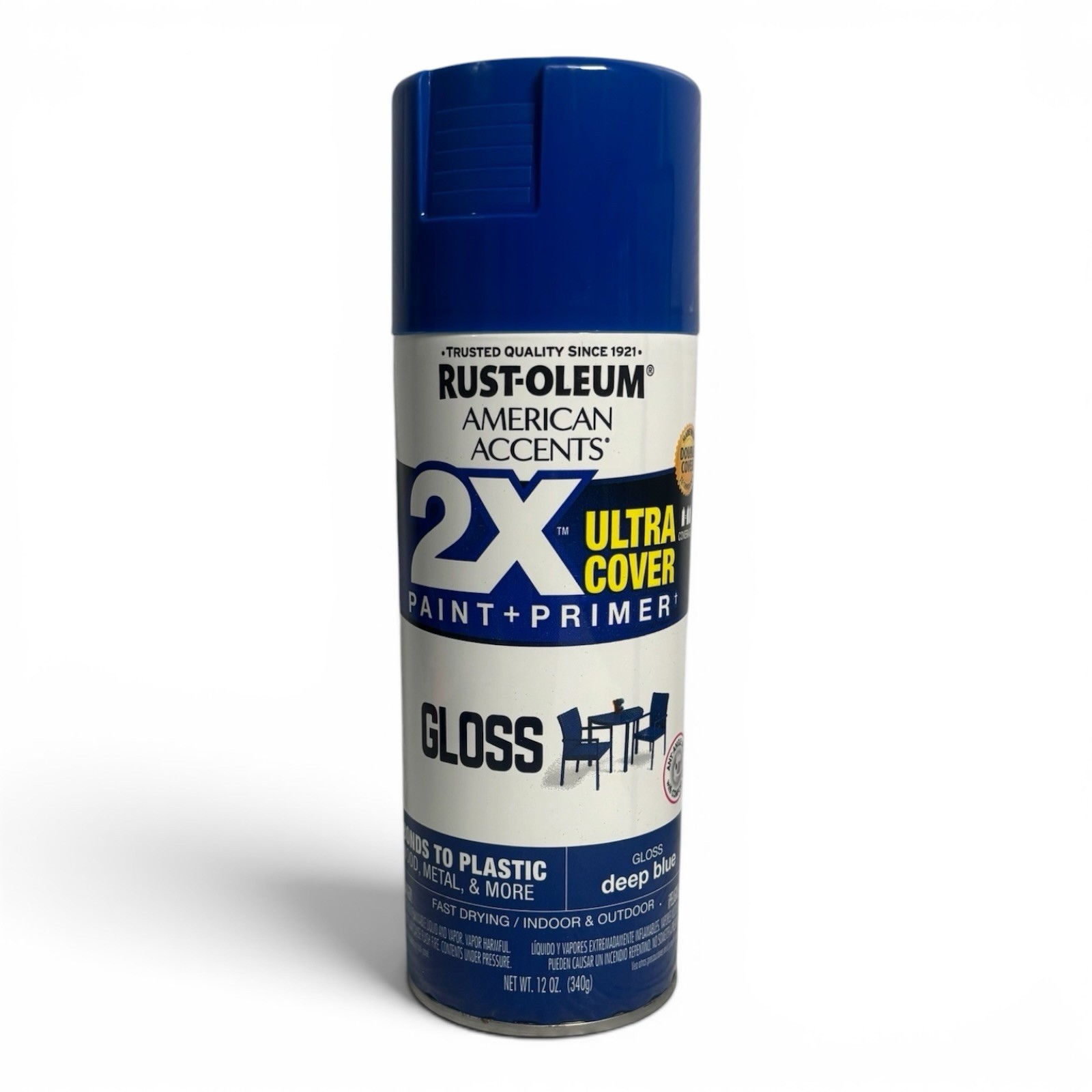 6-Pack Rust-Oleum Deep Blue Gloss Spray Paint + Primer 12oz General Purpose