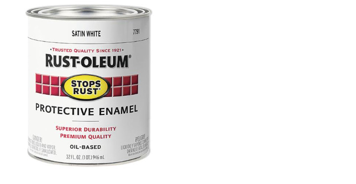 Rust-Oleum® Stops Rust® Satin Protective Enamel Metal Paint – 1 qt.