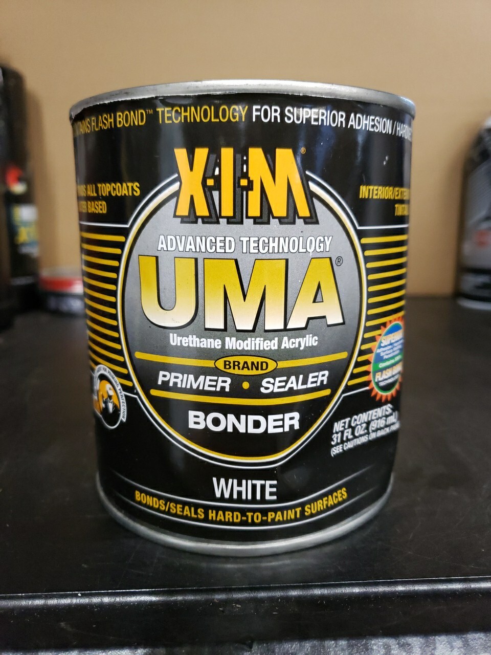 X-I-M UMA White Water-Based Acrylic Primer/Sealer/Bonder- 1 Quart