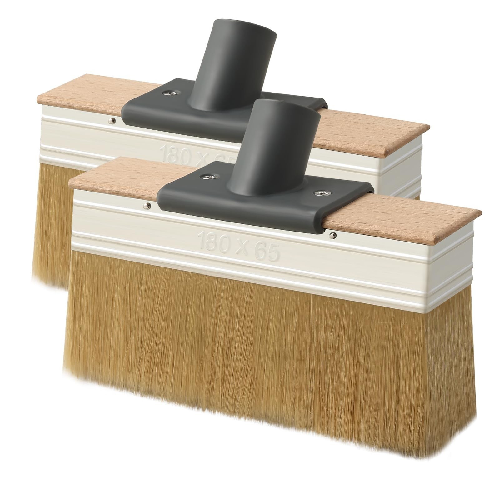 Mitclear Deck Stain Applicator Brush Replacement(2 Sets), 7IN Wide Deck Paint…