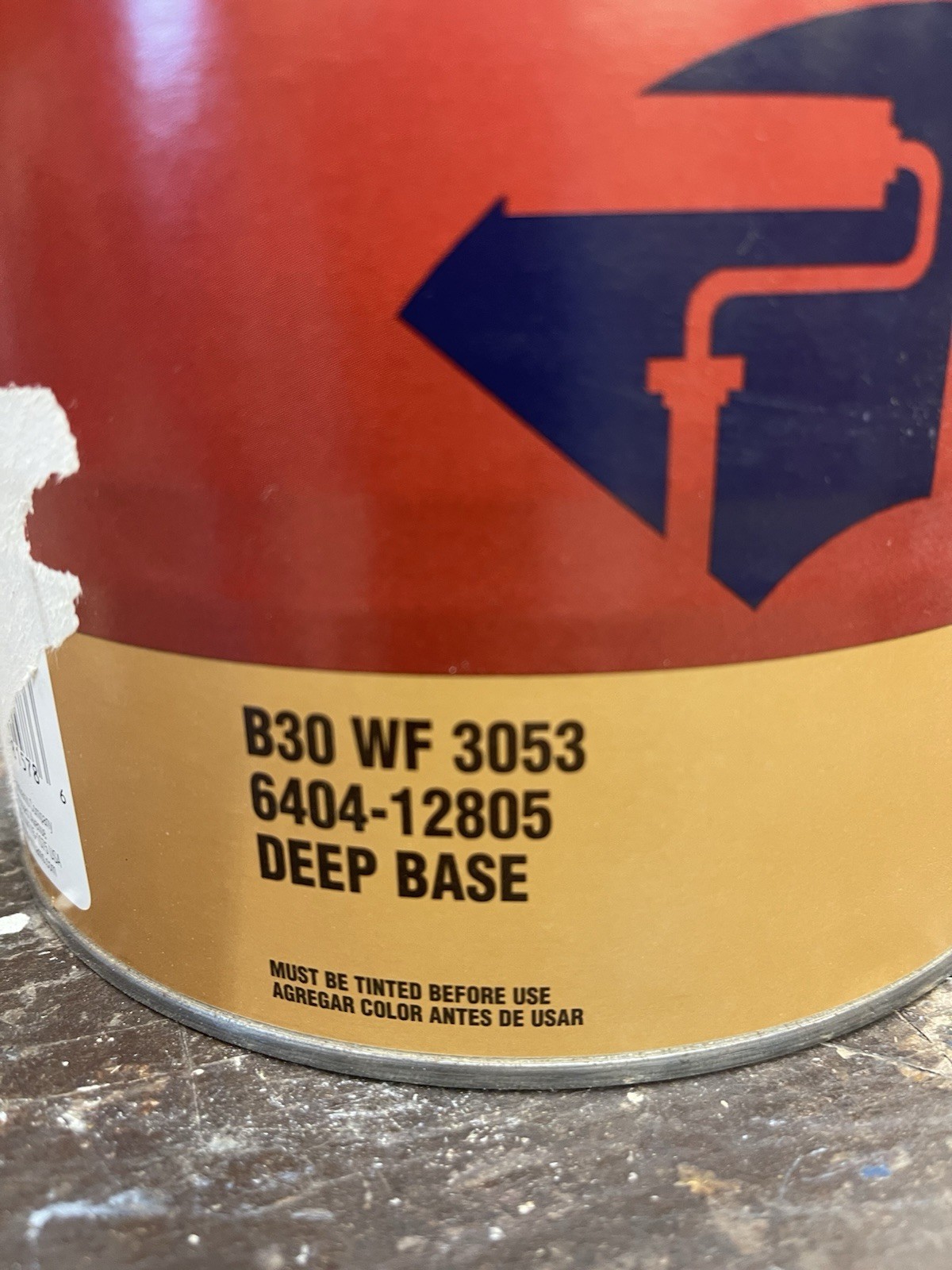 1 Gal. Sherwin Williams SherScrub Supreme Interior Latex Flat Paint/ Deep Base