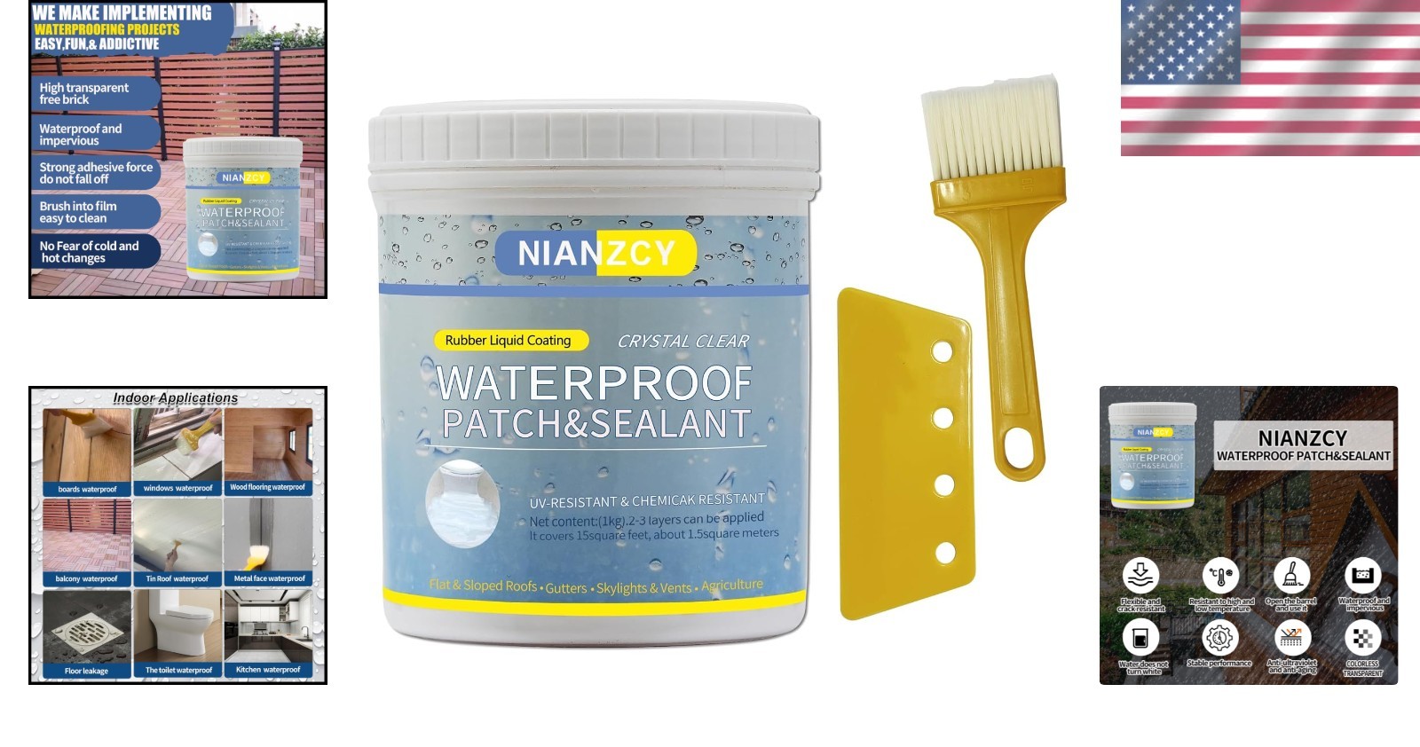 Archi Republic Clear Waterproofer – Highly Effective Waterproofing Coating That