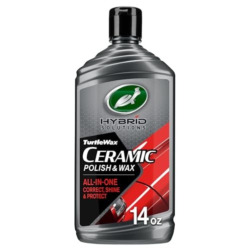 Hybrid Solutions Ceramic Car Polish and Wax – Light 14 Fl Oz – Single Pack