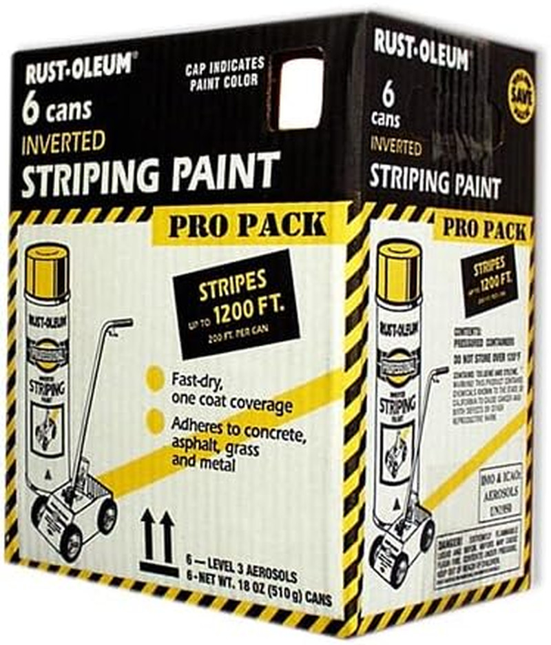 Professional Inverted Striping White Spray Paint | Parking Lot Striping, Athleti