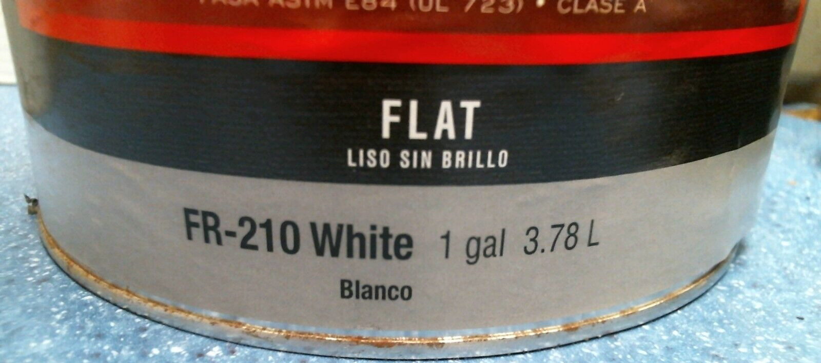 Insl-X Fire Retardant Paint, Flat, White 1 gal. (FR-210) FS