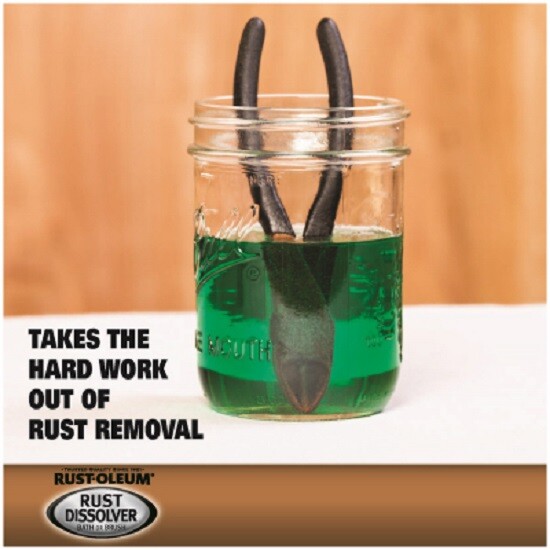 (3) 1 Gal Rust-Oleum 286746 Water Based Rust Dissolver
