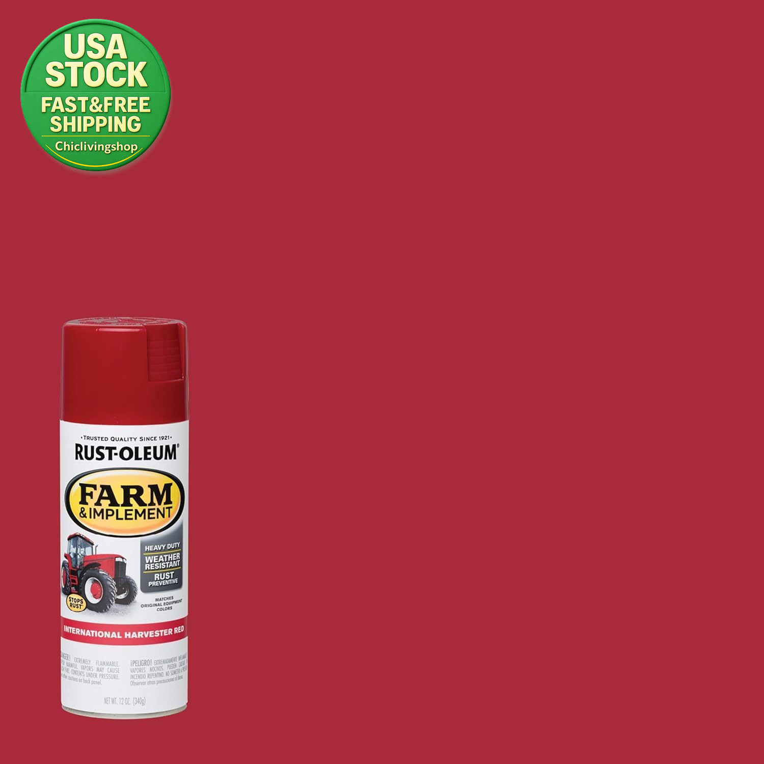 Specialty Farm Implement Spray Paint Gloss International Harvester