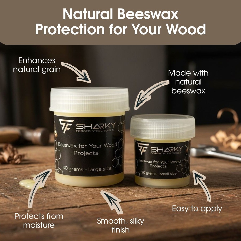 Natural Beeswax Wood Wax Conditioner for Tool Handles Carving Tool Cutting Board
