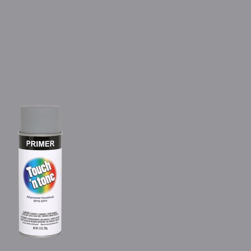 Rust-Oleum Touch n Tone Flat Flat Gray Primer Spray Paint 10 oz
