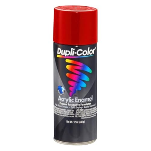 Dupli Color Cherry Red Acrylic Enamel Spray Paint 12 Ounce Multi Purpose