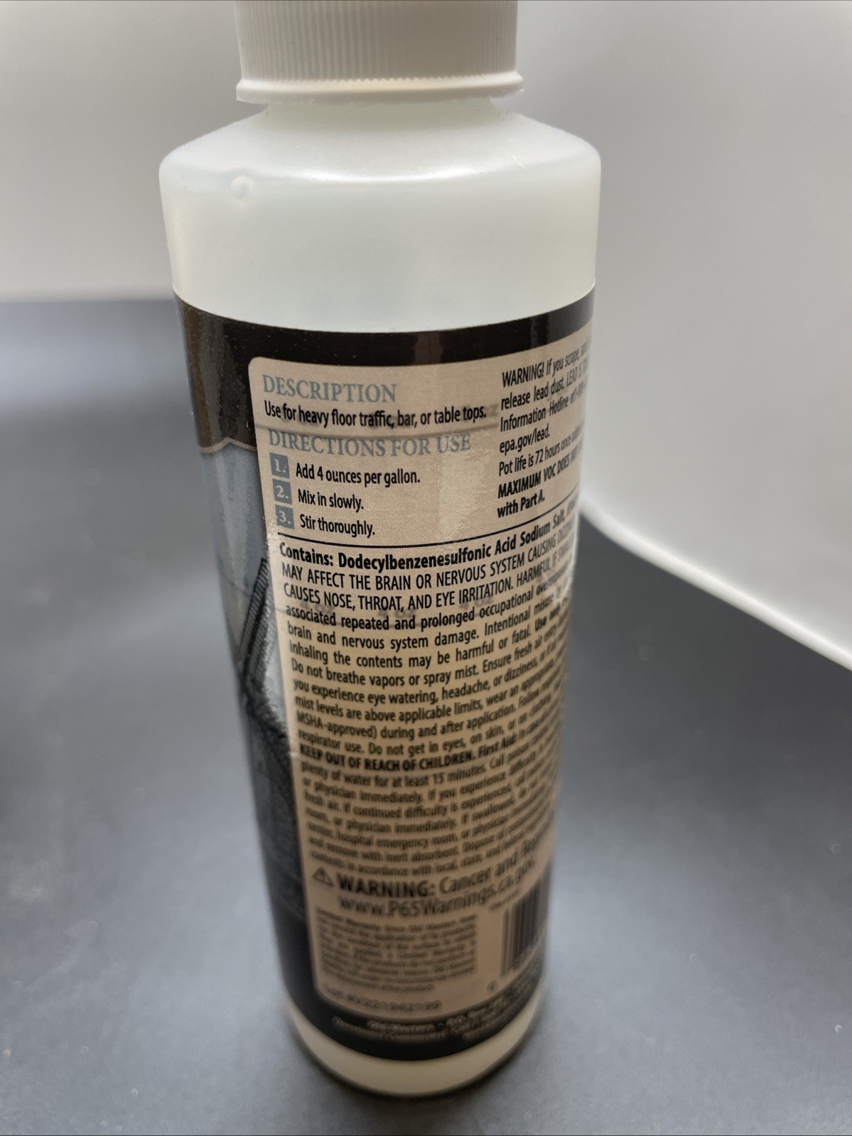 Old Masters Masters Armor Clear Water-Based Floor Finish 4 oz Free Shipping
